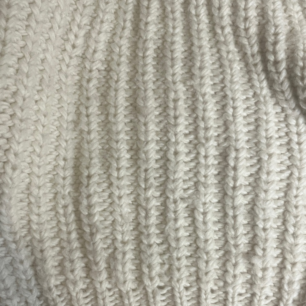 H&M Cream Ribbed Knit Sweater - Picture 4 of 4